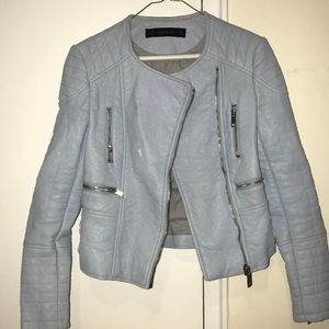 ZARA Biker Leather Jacket!